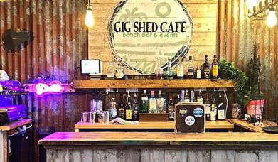 bar area