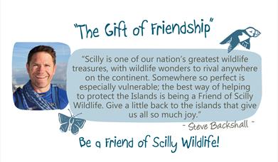 Steve Backshall gift of friendship